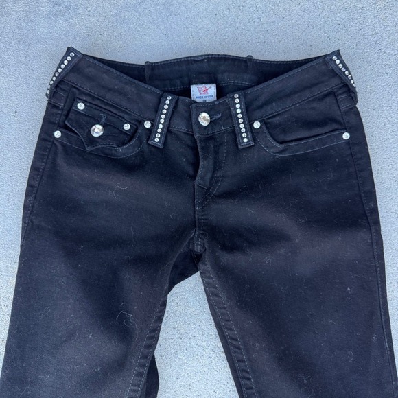 True Religion Women Size 29 Disco Billy Crystal Jeans - Picture 6 of 8